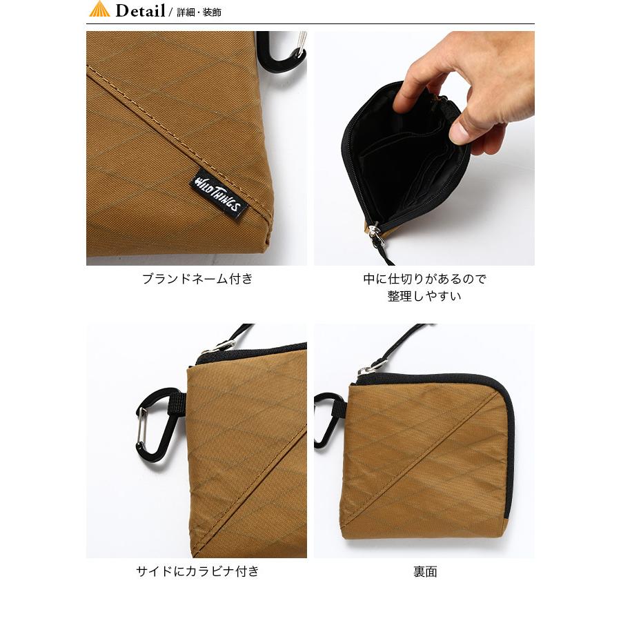 WILD THINGS ワイルドシングス X-PAC Lジップワレット WT-380 WILD THINGS ワイルドシングス X-PAC Lジップワレット WT-380