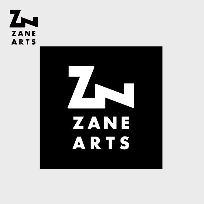 ZANEARTS ゼインアーツ スクエアステッカー AC-005 SQUARE STICKER