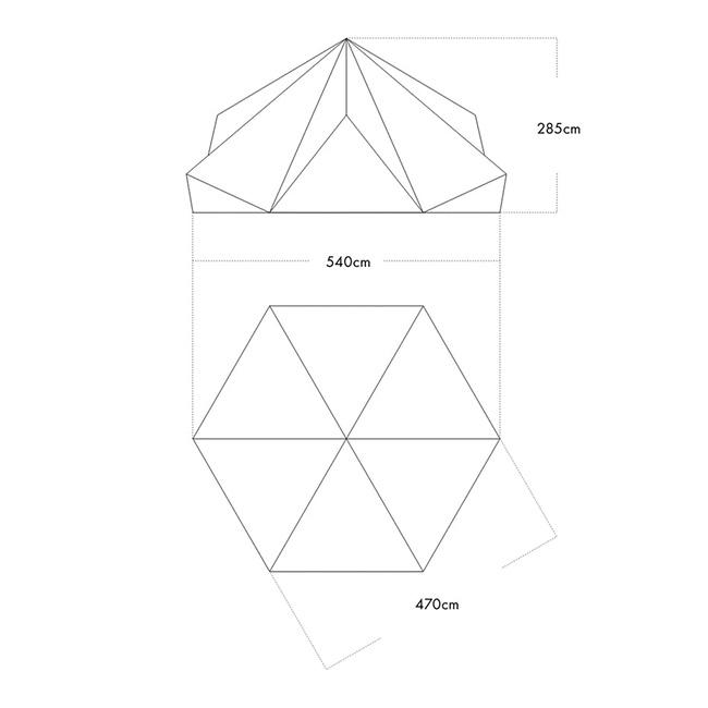 ZANEARTS ゼインアーツ ゼクーL PS-004 ZEKU-L シェルター テント ワン