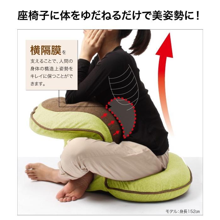 背筋がGUUUN美姿勢座椅子リッチ 0070-5180 : fuwalu - 通販 - Yahoo