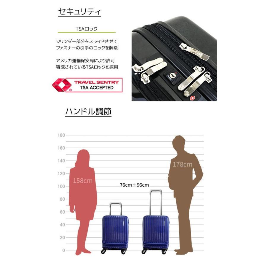 フリクエンター マーリエ 4輪キャリーEX 46cm オレンジ FREQUENTER