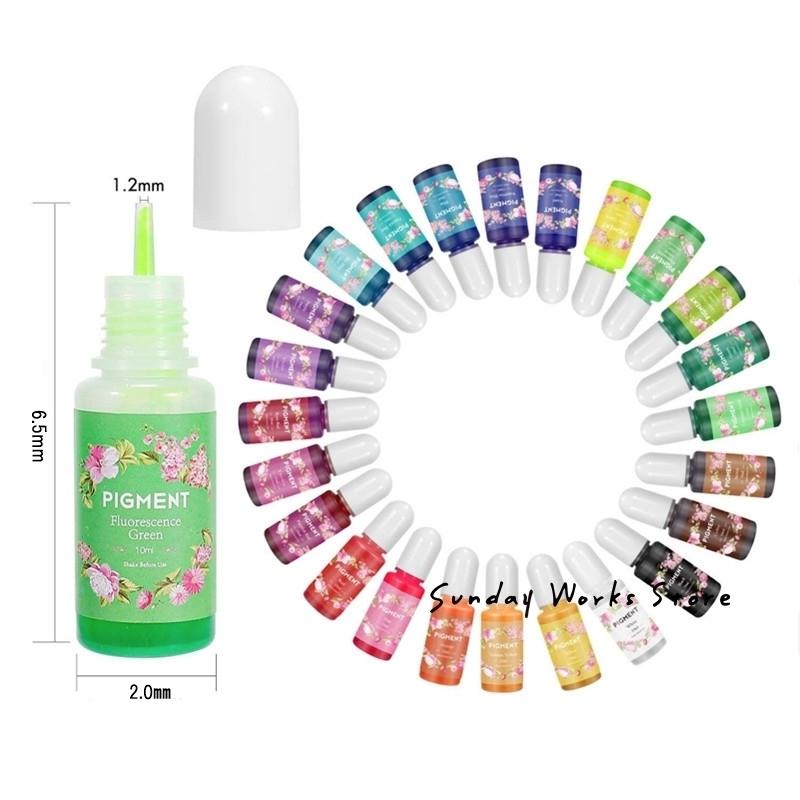 レジン着色剤20色セット 10ml 着色料 カラーレジン 着色 レジン