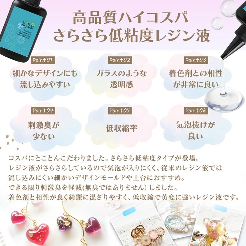 レジン液 UVレジン 大容量 選べる粘度3本セット 合計300g 扱い レジン液 UVレジン 大容量 選べる粘度3本セット 合計300g 扱い