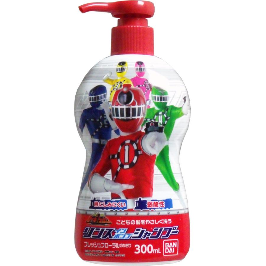 烈車戦隊トッキュウジャー リンスインポンプシャンプー 300ml