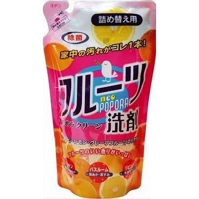 フルーツ洗剤 ネオポポラ ポポラクリーン 詰め替え用 360ml : Sundries
