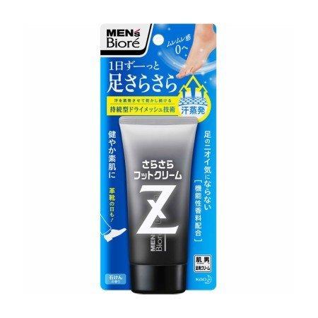 メンズビオレZ さらさらフットクリーム 石けんの香り 50g : Sundries