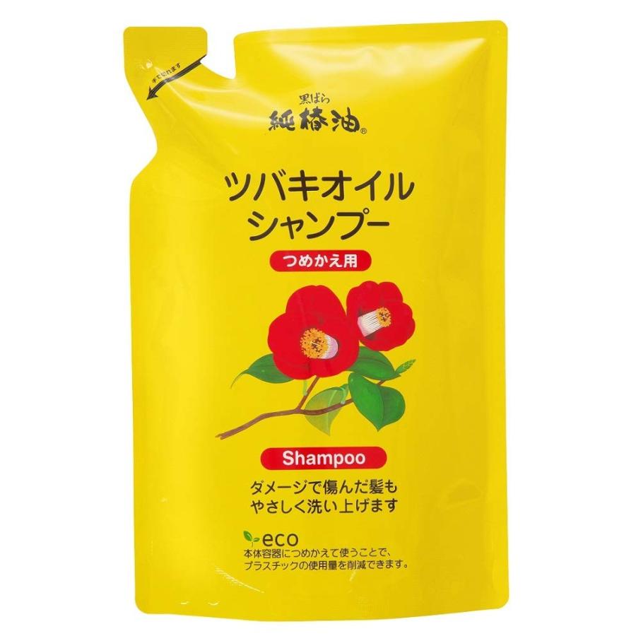 黒ばら本舗 ツバキオイルシャンプー 詰替380ML : Sundries - 通販