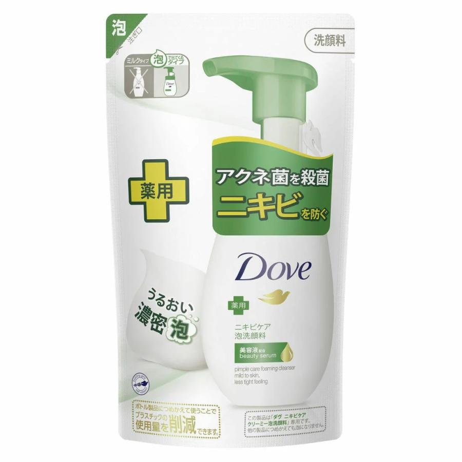 【まとめ売り】ダヴ ニキビケア クリーミー泡洗顔料 つめかえ用 11点 DOVE ダヴ ニキビケア クリーミー泡洗顔 つめかえ用 140mL : Sundries