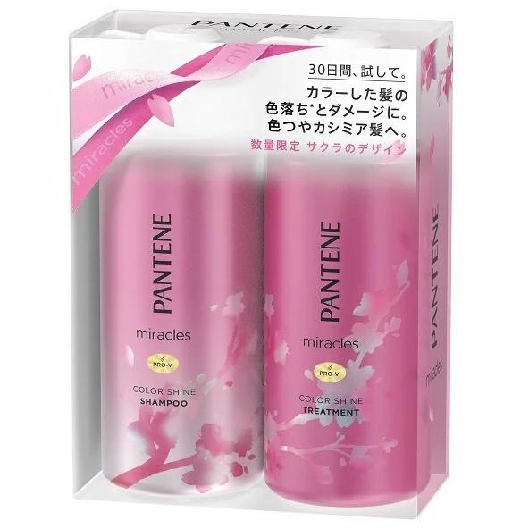 パンテーン　ミラクルズ　カラーシャインシリーズ　シャンプー3.トリートメント3 Amazon.co.jp: パンテーン ミラクルズ シャンプー 1050g [3 個分] 詰替