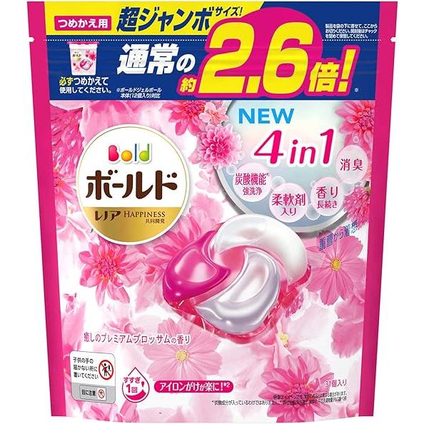 ボールド ジェルボール 4D 癒しのプレミアムブロッサムの香り つめかえ