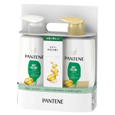 PANTENE パンテーン エアリーふんわりケア お試しポンプ 2ステップ