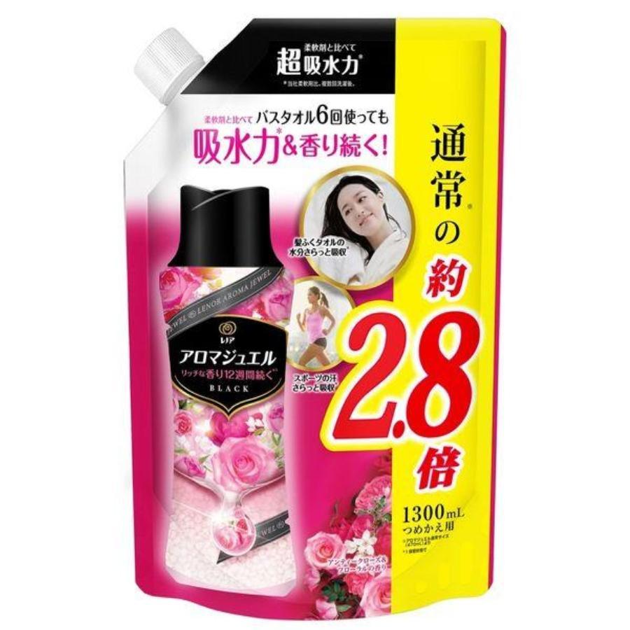 廃盤P&G レノアハピネス　アロマジュエル（アンティークローズ＆フローラルの香） レノア アロマジュエル アンティークローズ&フローラルの香り つめかえ