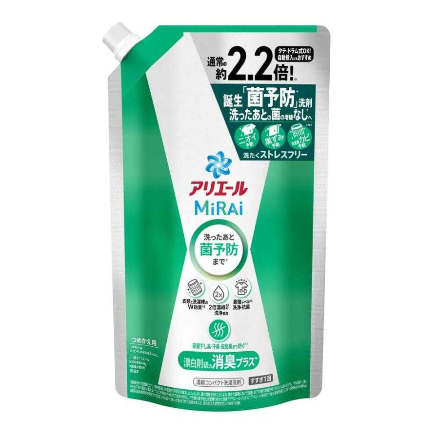 アリエール MiRAi ミライ 消臭プラス つめかえ用 640g : Sundries