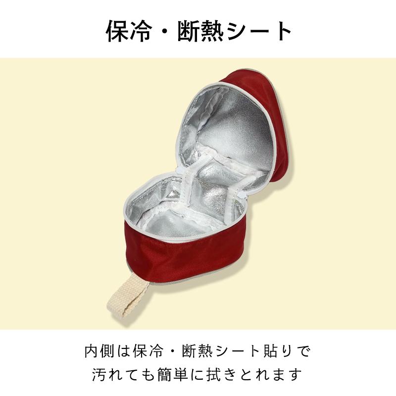 〈BIND ONIGIRI CASE〉バインド おにぎりケース ダブル おにぎり2個用 おむすびケース おにぎりポーチ たためるおにぎりポーチ おにぎり用｜sundriesbase｜05