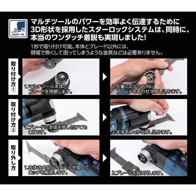 GMF5036 ボッシュ マルチツール スターロックマックス 【直送品】 返品 