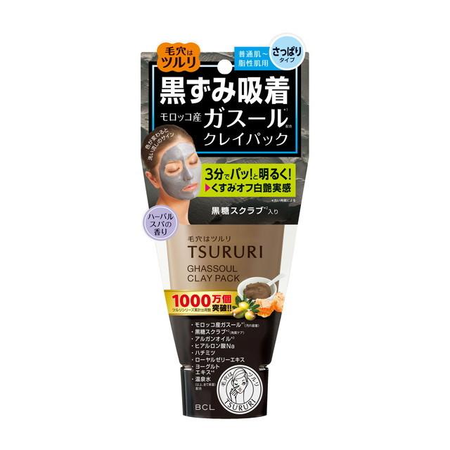 BCL ツルリ 黒ずみ吸着うるおいガスールパック 150g : サンドラッグe