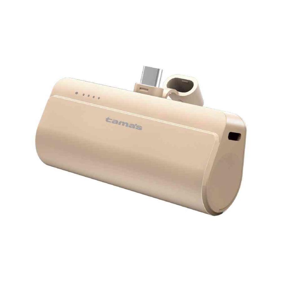 tama's USB-Cコネクタ内蔵 PD20Wモバイルバッテリー 5000 TLP132CT 1個