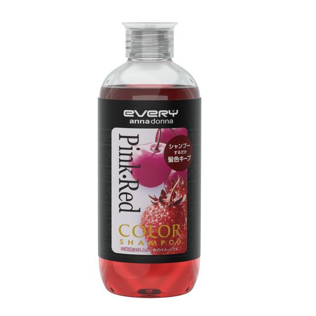 アンナドンナ エブリカラーシャンプー ピンクレッド 300ml : サン