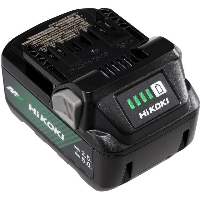 HiKOKI 新マルチボルト蓄電池 36V/18V 2.5Ah/5.0Ah BS HiKOKI新マルチボルト蓄電池36V／18V（2.5Ah／5.0Ah） 【直送品】 返品