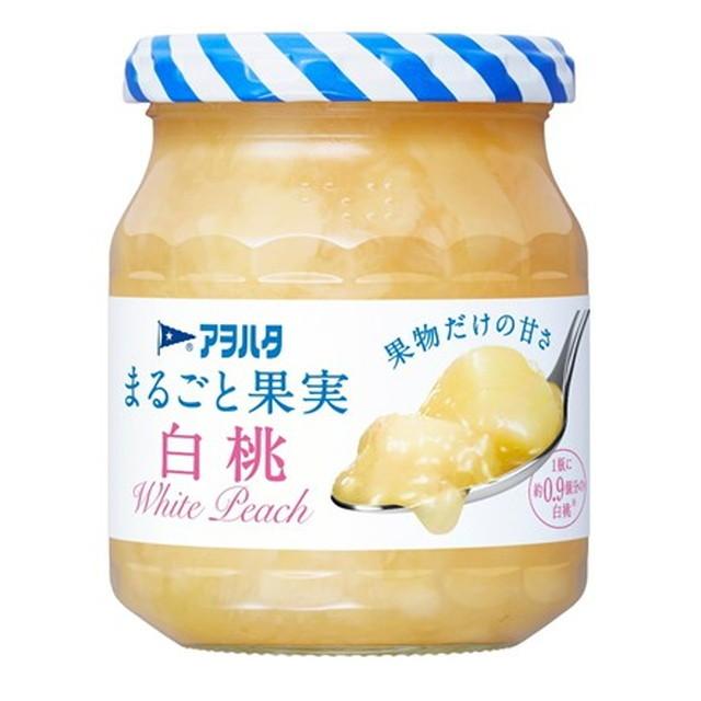 アヲハタ ◇アヲハタ まるごと果実 白桃 250g【6個セット