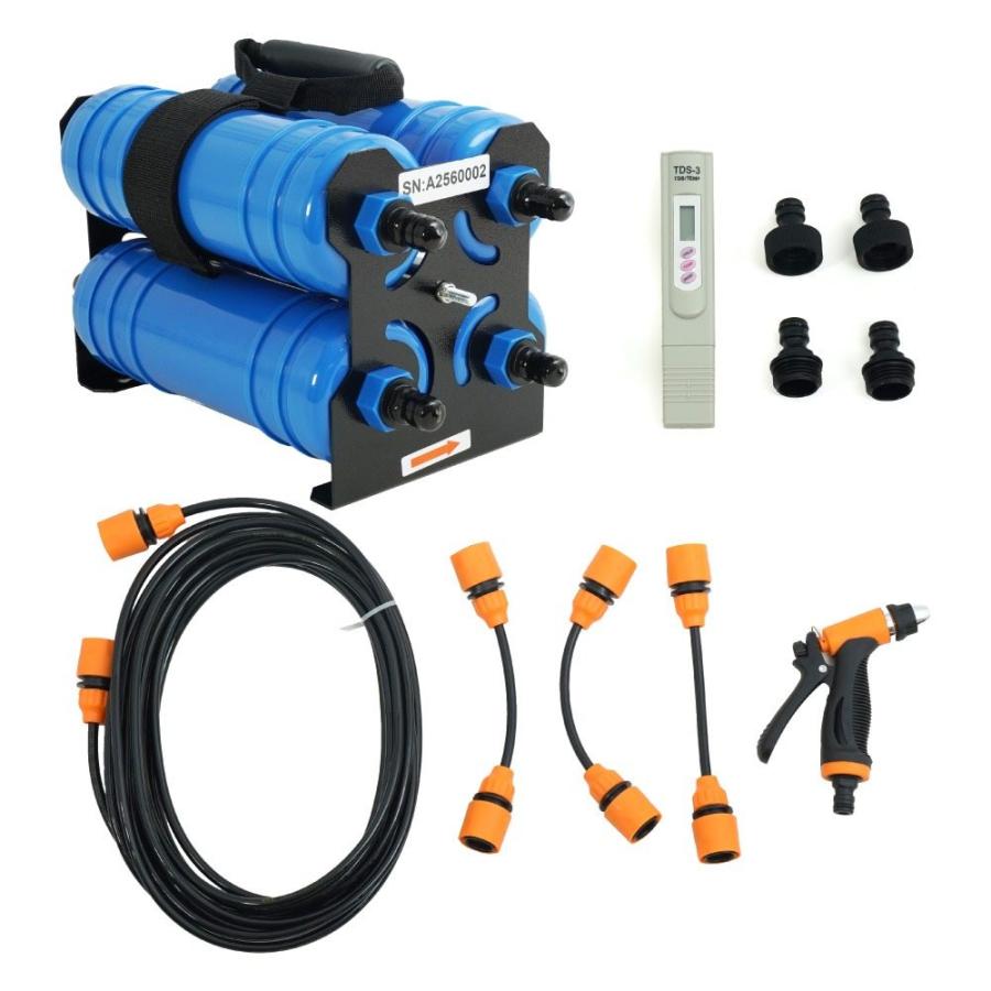 中古品【THANKO】水シミZERO CHMP25SBL ブルー 純水器 純水器 「水シミZERO」 CHMP25SBL 【直送品】 返品・キャンセル・他