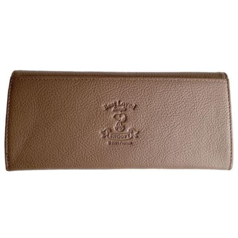スヌーピーLC P ギャルソン長財布 ブラウン SN0120 【直送品】 返品・キャンセル・他商品と同時購入は不可_1