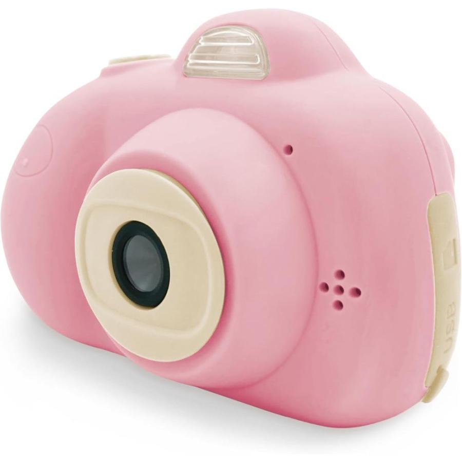 キッズトイカメラ マカロン ストロベリー 【直送品】 返品・キャンセル・他商品と同時購入は不可 | 