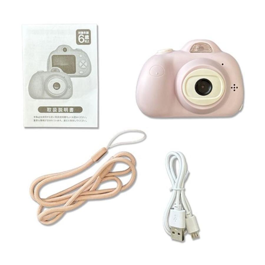 キッズトイカメラ マカロン ストロベリー 【直送品】 返品・キャンセル・他商品と同時購入は不可 |  | 06