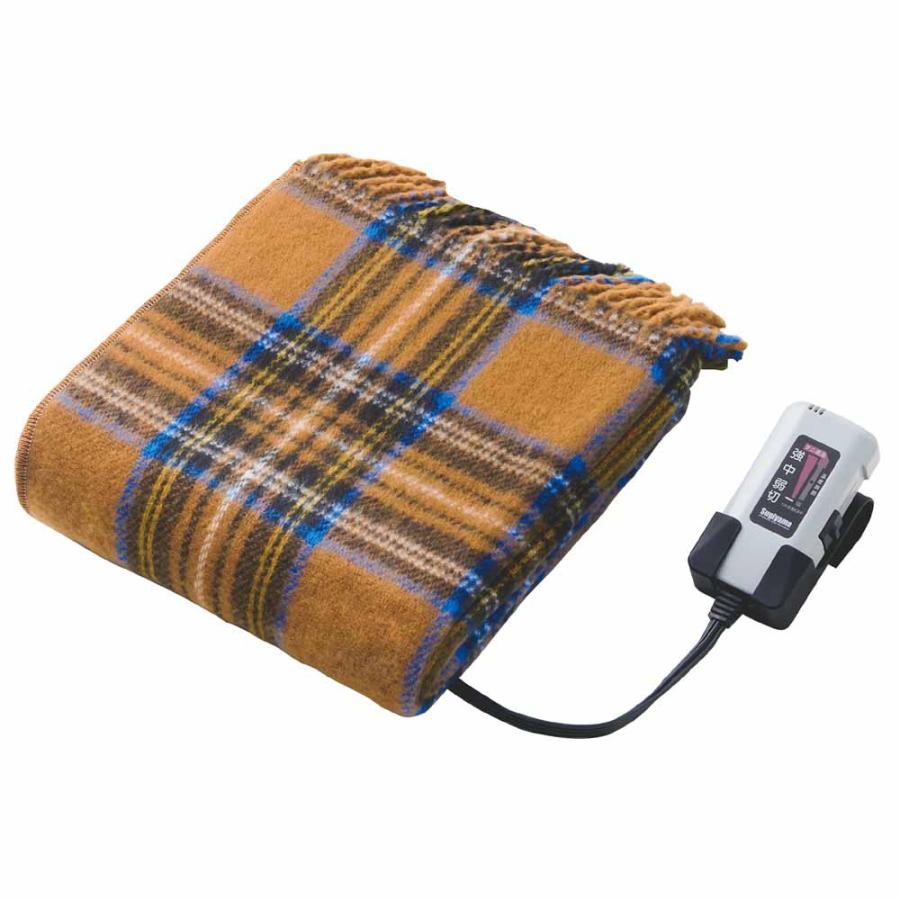 洗える電気ひざ掛け 日本製 SSW22H22 CM メーカー直送 ▽返品