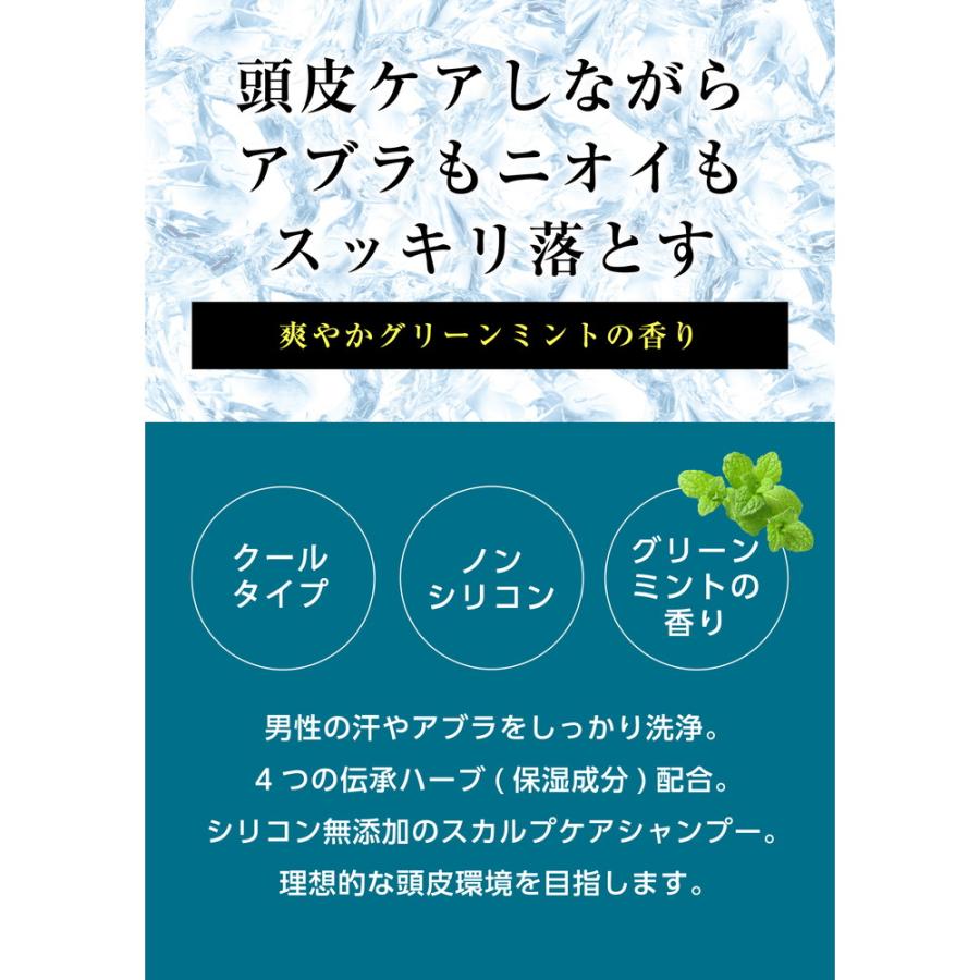 MARO（マーロ） デオスカルプシャンプー クール 詰替 340ml : サン