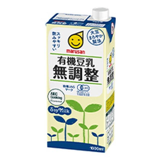 ◆マルサン 有機豆乳無調整 1.0L【6個セット】｜sundrugec