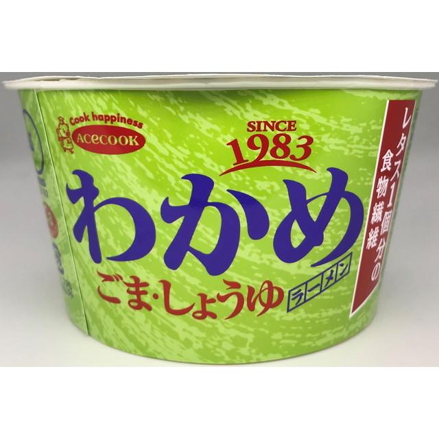 エースコック ◇エースコック わかめラーメン ごま・しょうゆ 93g【12