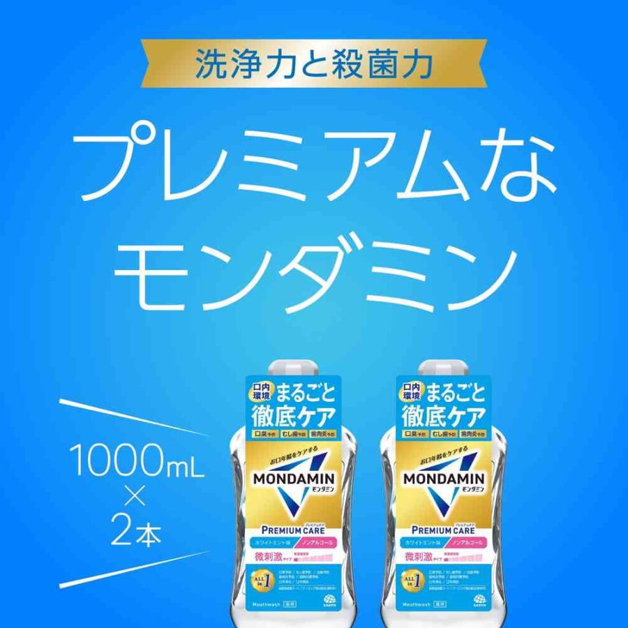 医薬部外品】アース製薬 モンダミン プレミアムケア ホワイトミント