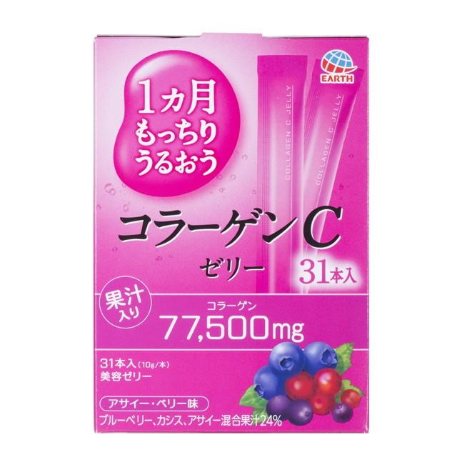 アース製薬 ◇アース製薬 徳用コラーゲンCゼリー 10G×31本 : サン