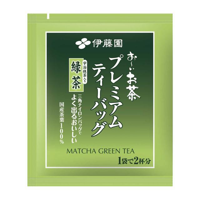 お〜いお茶 ◇伊藤園 プレミアムティーバッグ 宇治抹茶入り緑茶 20袋入
