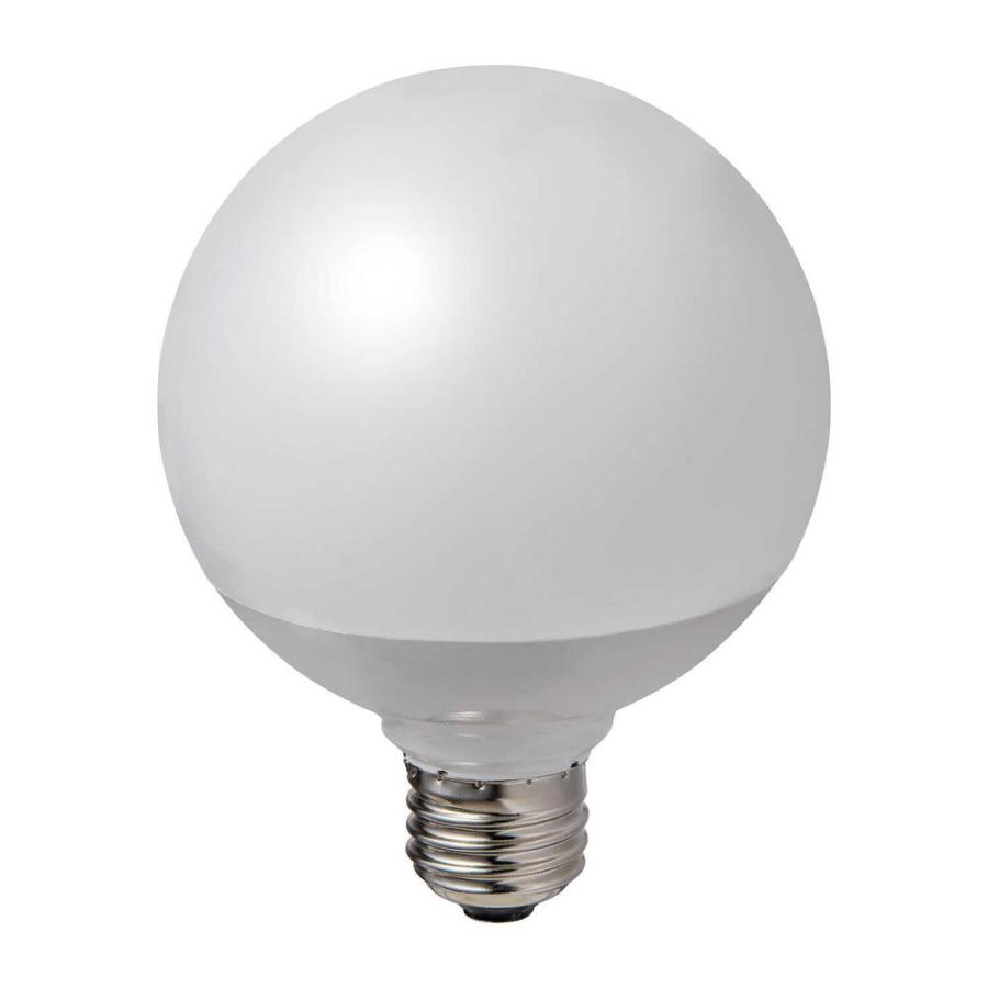 ELPA（エルパ） ELPA LED電球 ボール形G95 100W形 昼光色 広配光 E26