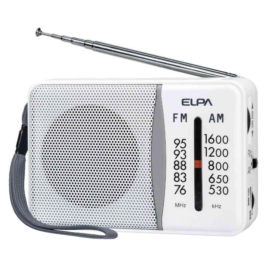 エルパ ELPA 電池長持ちコンパクトラジオ ER-C58 : サンドラッグe-shop