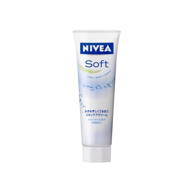 NIVEA（ニベア） 花王 ソフトスキンケアクリーム チューブ 50g : サン