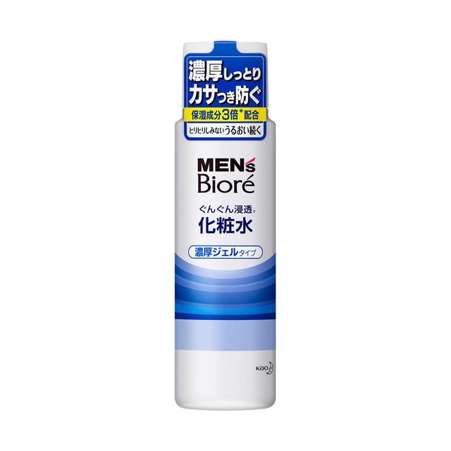 メンズビオレ 花王 浸透化粧水 濃厚ジェルタイプ 180ml : サンドラッグ