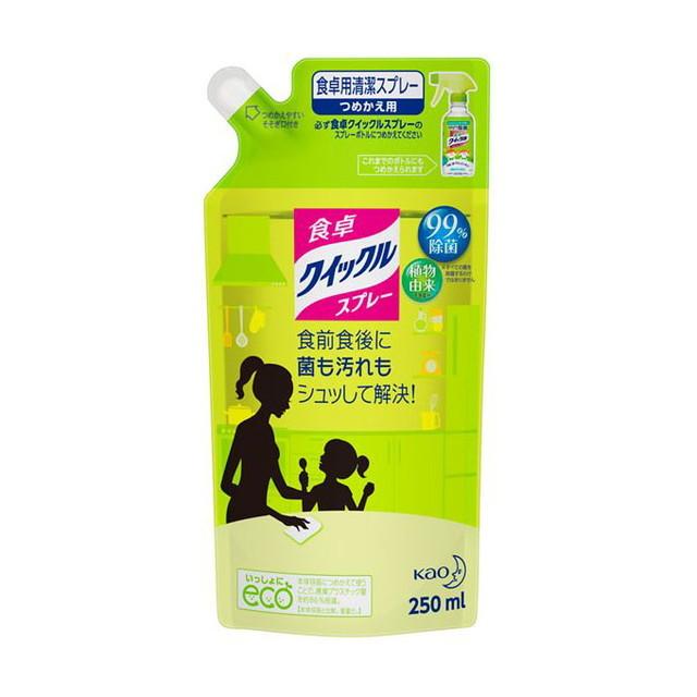 花王 食卓クイックルスプレー 詰め替え 250ml : サンドラッグe-shop