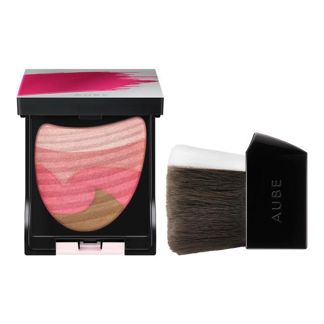 ソフィーナ オーブ 新作販売 ブラシひと塗りチーク０１ ローズピンク