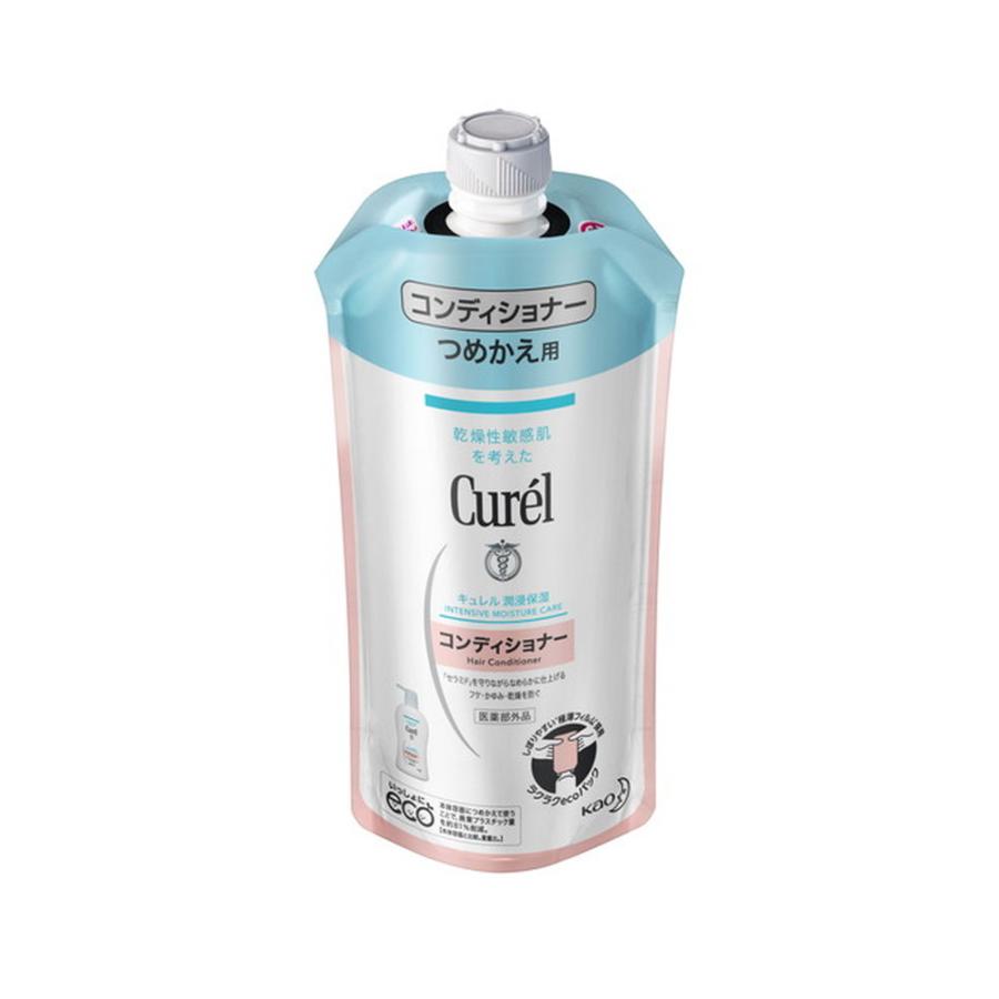 【医薬部外品】キュレル コンディショナー 詰め替え用   340ml   【6個セット】（Yahoo!・サンドラッグe-shop）