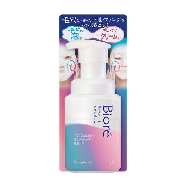 Biore 花王 ビオレ 泡クリームメイク落とし 本体 210ml : サンドラッグ