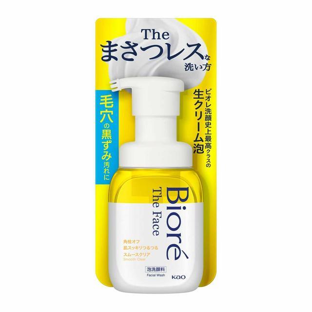 Biore 花王 ビオレ ザフェイス 泡洗顔 スムースクリア 本体 200ml