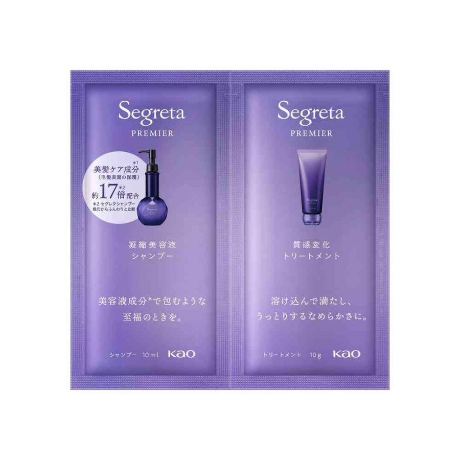 花王 セグレタプレミア 凝縮美容液シャンプー＆質感変化トリートメント