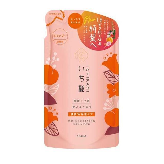 【単品20個セット】 いち髪 濃密W保湿ケアシャンプー 詰替用 クラシエホームプロダクツ販売(株)(代引不可)【送料無料】 いち髪 クラシエホームプロダクツ 濃密W保湿ケア シャンプー 詰め替え