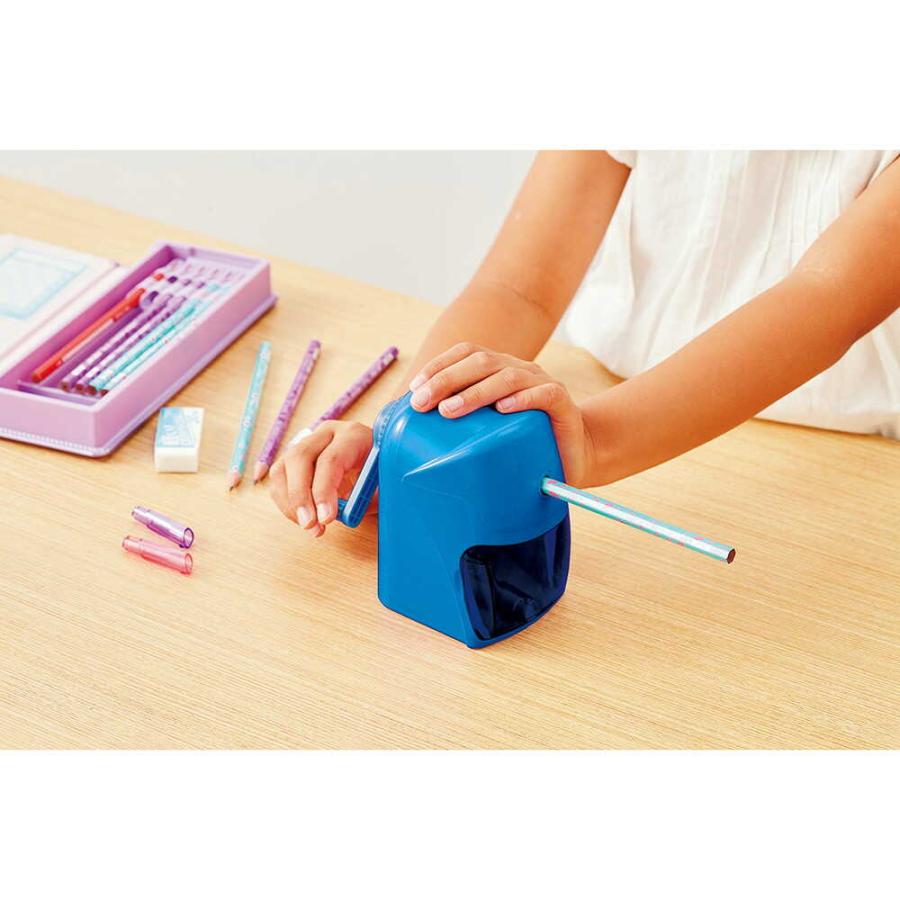 クツワ スーパー安全えんぴつけずり ブルー 225g : サンドラッグe-shop