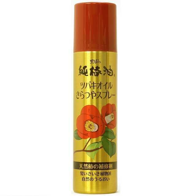 ツバキオイル 黒ばら本舗 さらつやスプレー 100g : サンドラッグe-shop