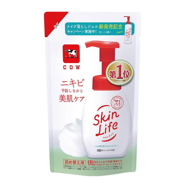 医薬部外品】スキンライフ 薬用泡のふんわり洗顔 詰め替え用 140ml