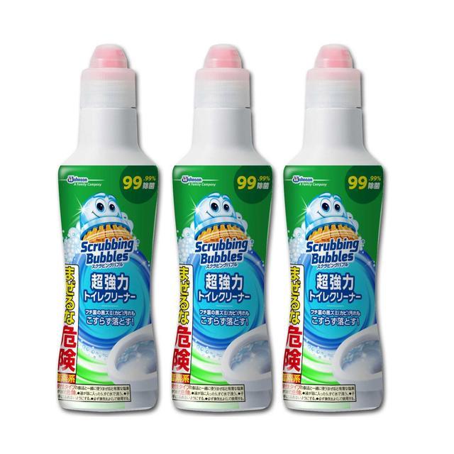 ジョンソン スクラビングバブル 超強力トイレクリーナー 400g【3個セット】 の商品画像